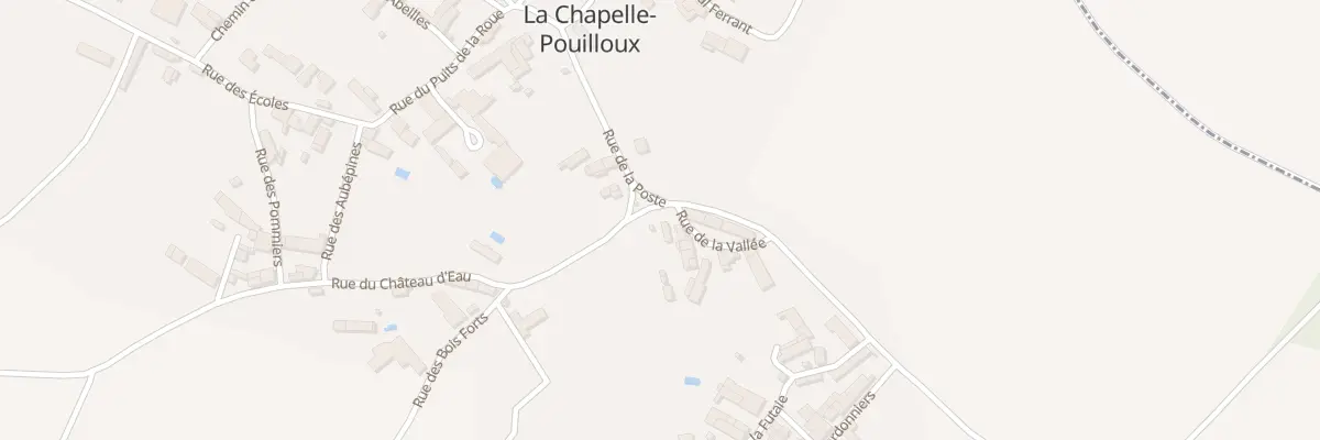 Plan du 1 Rue des Bois Forts à La Chapelle-Pouilloux
