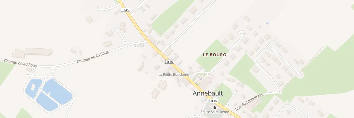 Plan du 5092 Le Bourg à Léaupartie