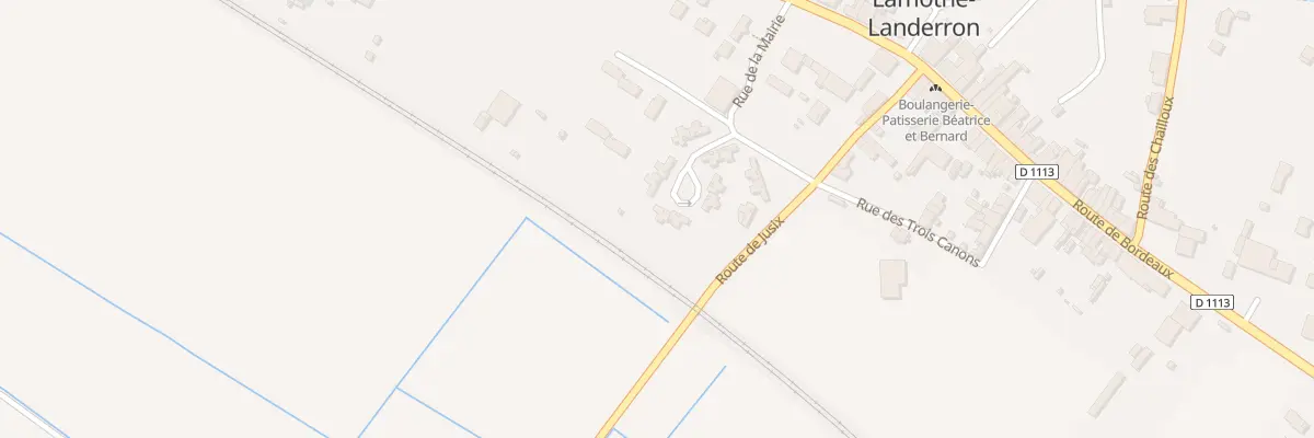 Plan du 5 Lot Les Cerisiers à Lamothe-Landerron