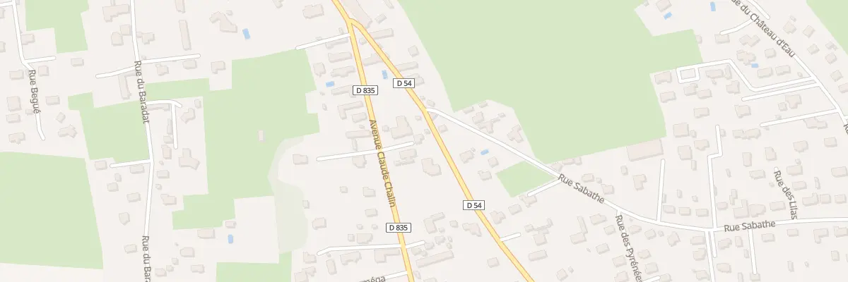 Plan du 6 Rue de Camales à Vic-en-Bigorre