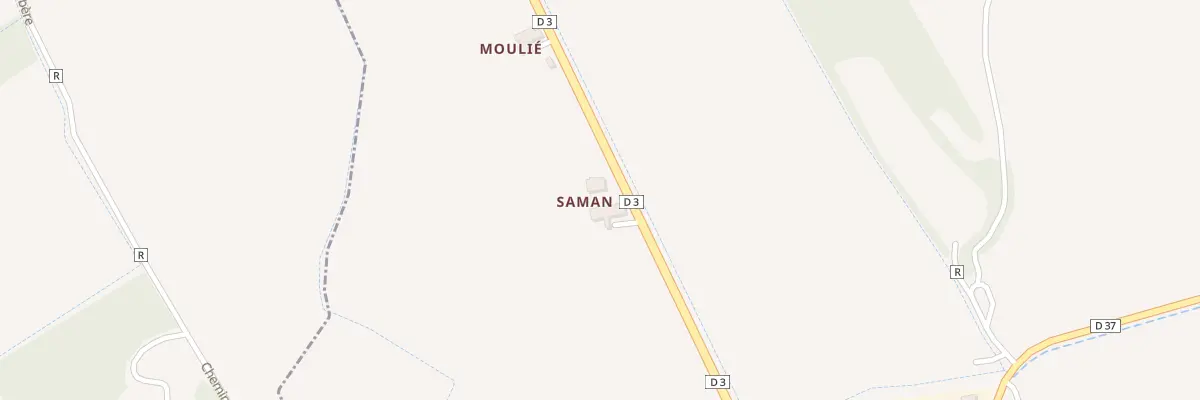 Plan du 5087 A Saman à Lasserrade