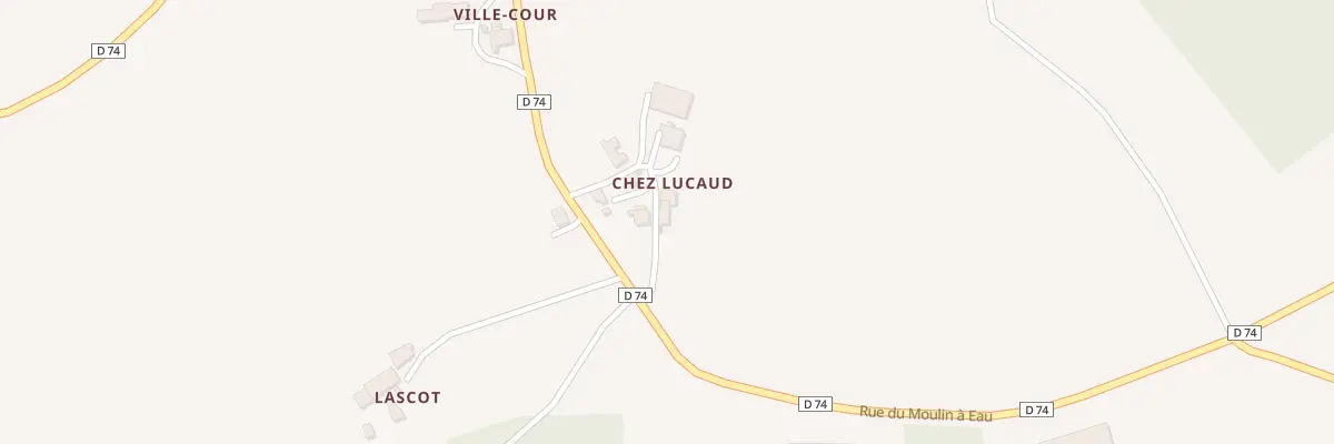 Plan du 9 Chez Lucaud à Nonac