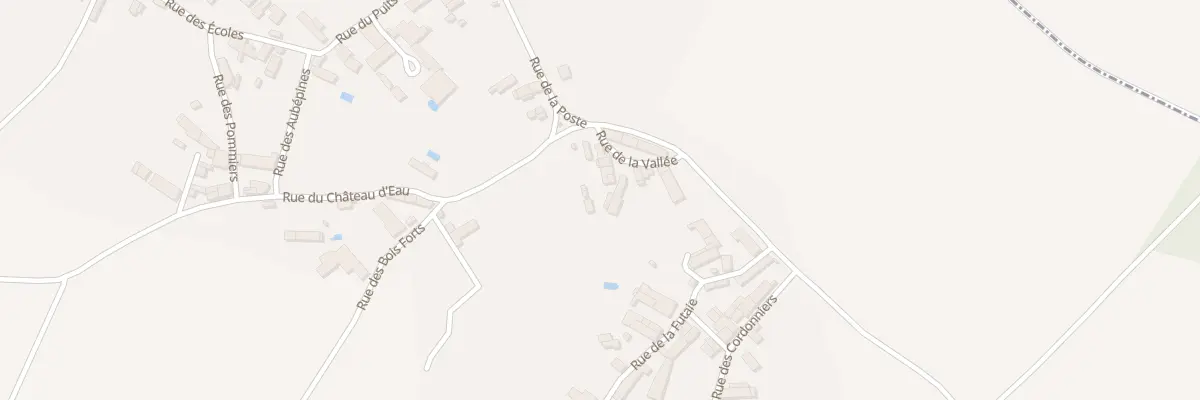 Plan du 4 Rue de la Vallée à La Chapelle-Pouilloux