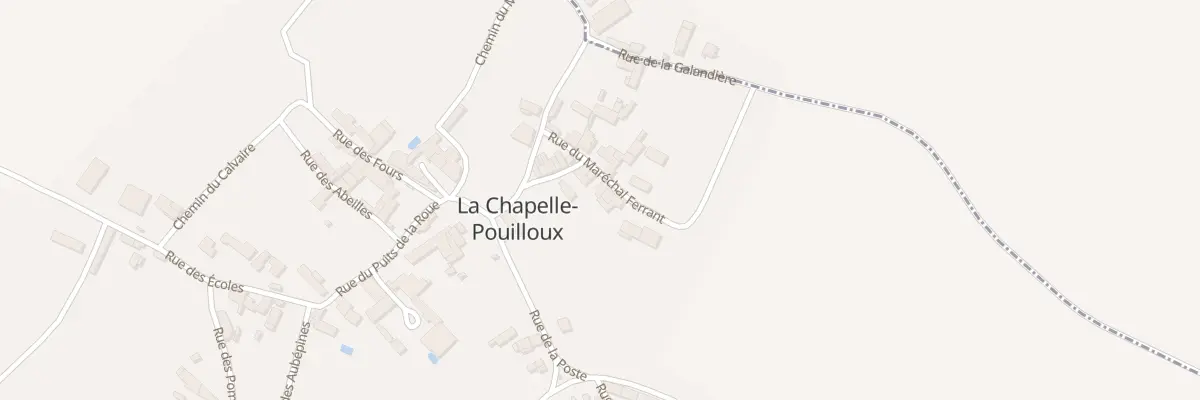 Plan du 2 Rue du Maréchal Ferrant à La Chapelle-Pouilloux
