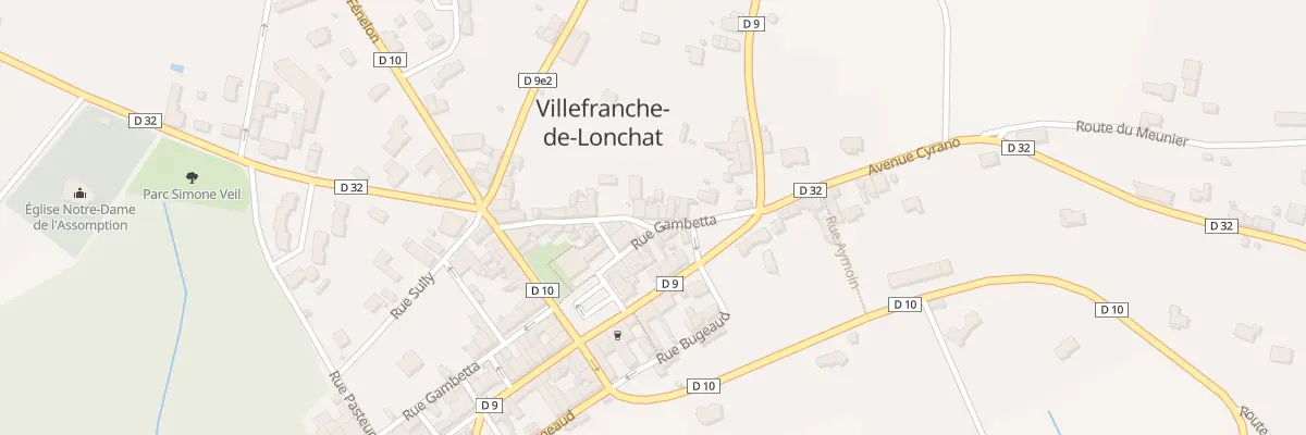 Plan du 2 Pl Saint Eloi à Villefranche-de-Lonchat