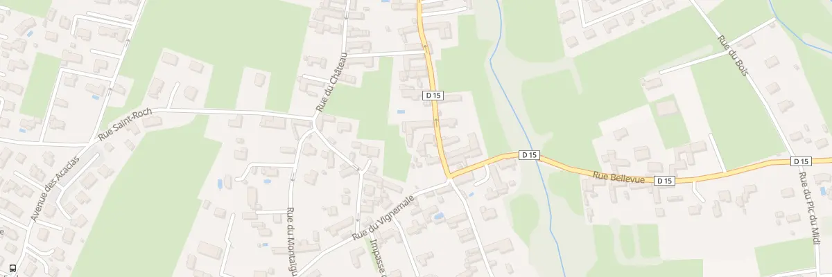 Plan du 21 Rue des Pyrénées à Odos
