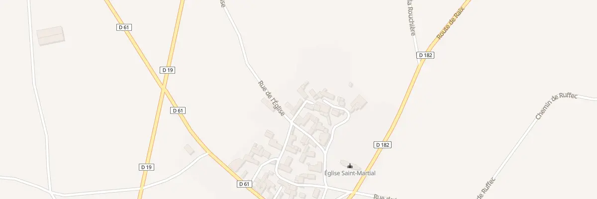 Plan du 1 Imp des Marais à Souvigné