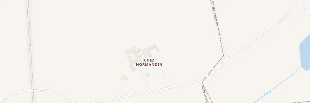 Plan du 7 Chez Normandin à Champagne-Vigny