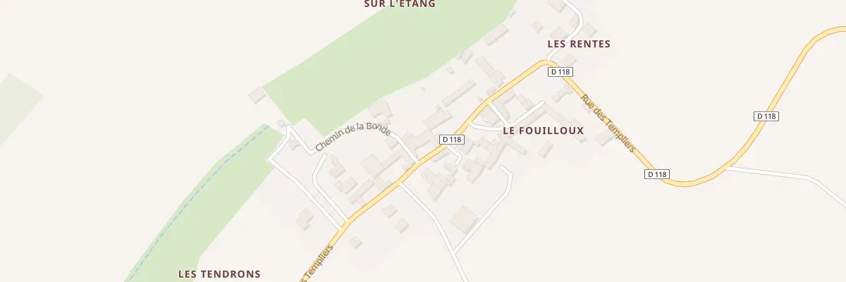 Plan du 5076 Le Fouilloux à La Chapelle