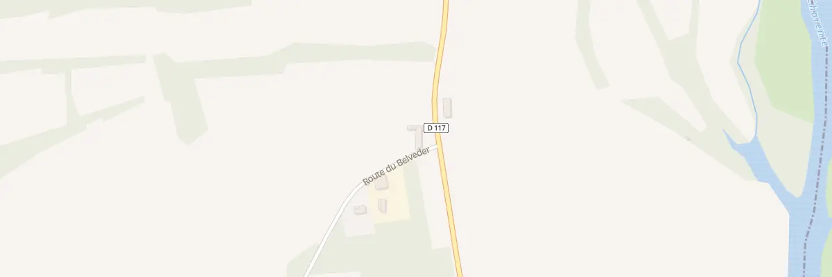 Plan du 25 Rte du Belveder à Genac-Bignac