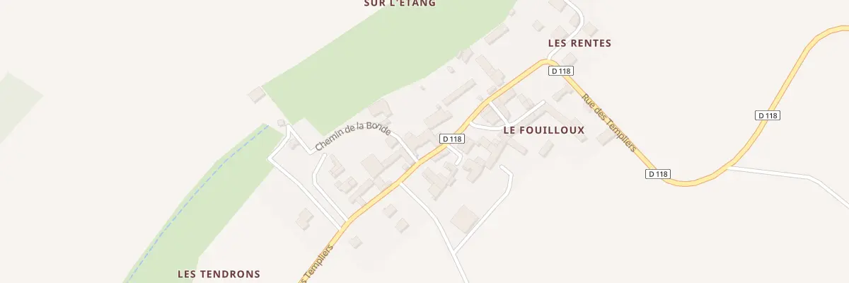 Plan du 15 Rte des Templiers à La Chapelle