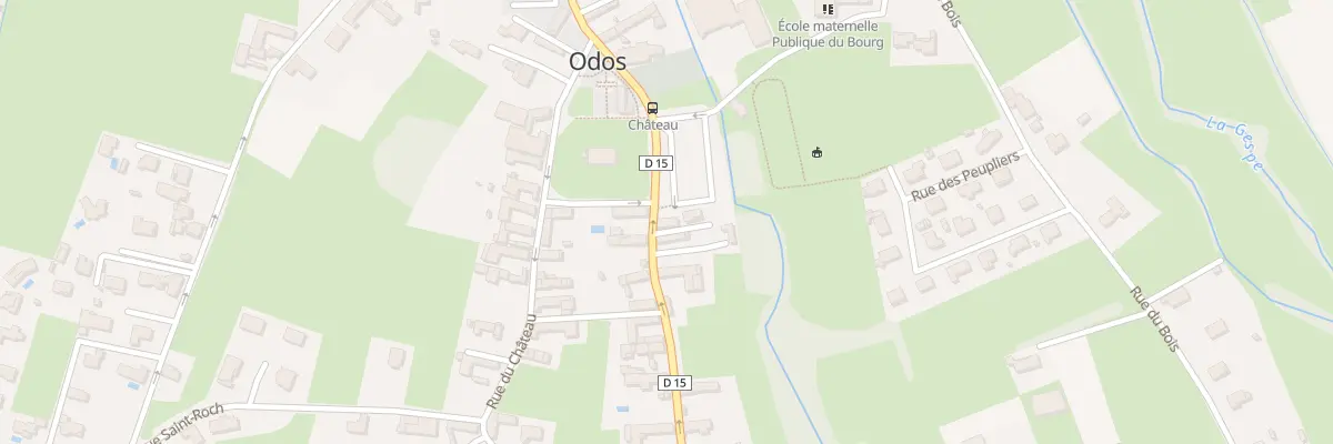 Plan du 2 Rue des Pyrénées à Odos