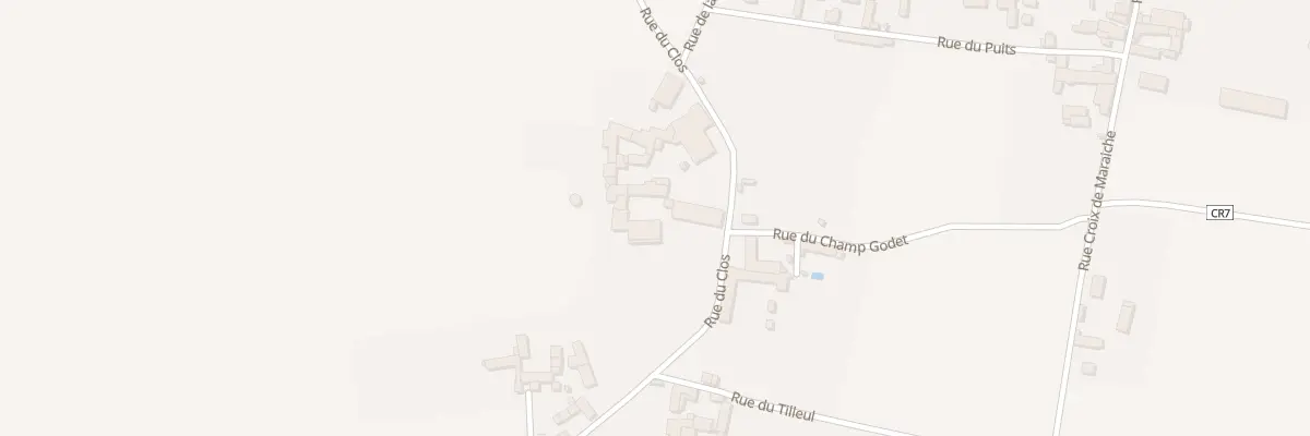 Plan du 6 Rue du Clos à Saint-Clair