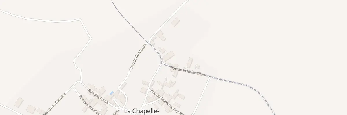 Plan du 8 La Vacherie à Mairé-Levescault