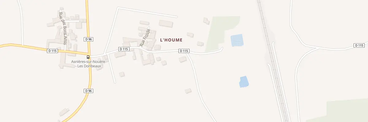 Plan du 5369 L’Houme à Asnières-sur-Nouère