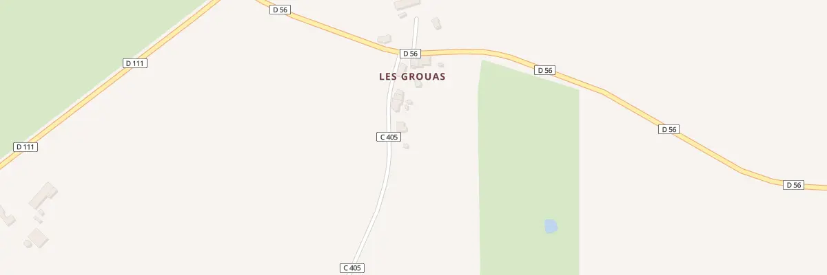 Plan du 5429 Les Grouas à Fyé