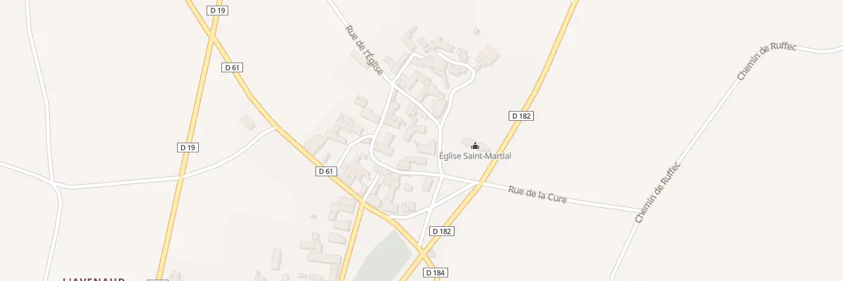 Plan du 5017 Le Bourg à Souvigné
