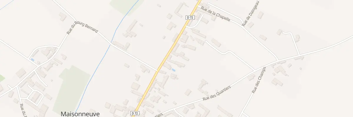 Plan du 20B Rue de Mirebeau à Maisonneuve