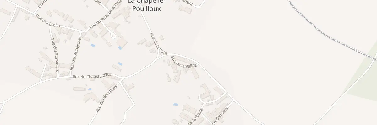 Plan du 5 Rue de la Vallée à La Chapelle-Pouilloux