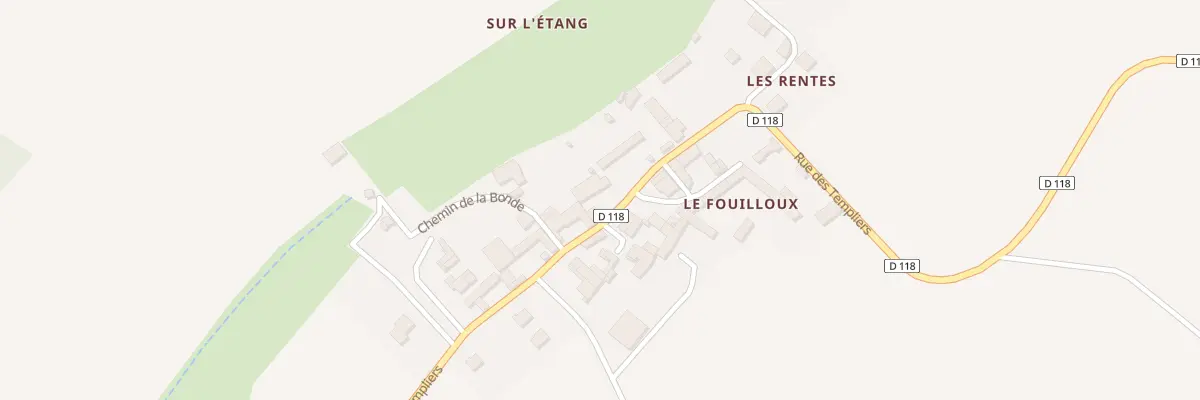 Plan du 5077 Le Fouilloux à La Chapelle