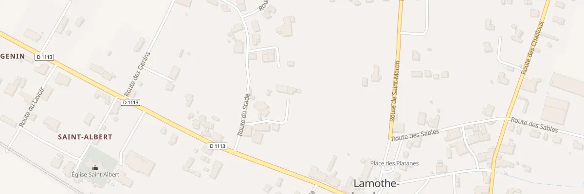 Plan du 118 Imp des Bertrands à Lamothe-Landerron