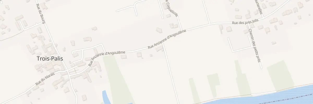 Plan du 5080 Rue Ancienne d’Angoulême à Trois-Palis