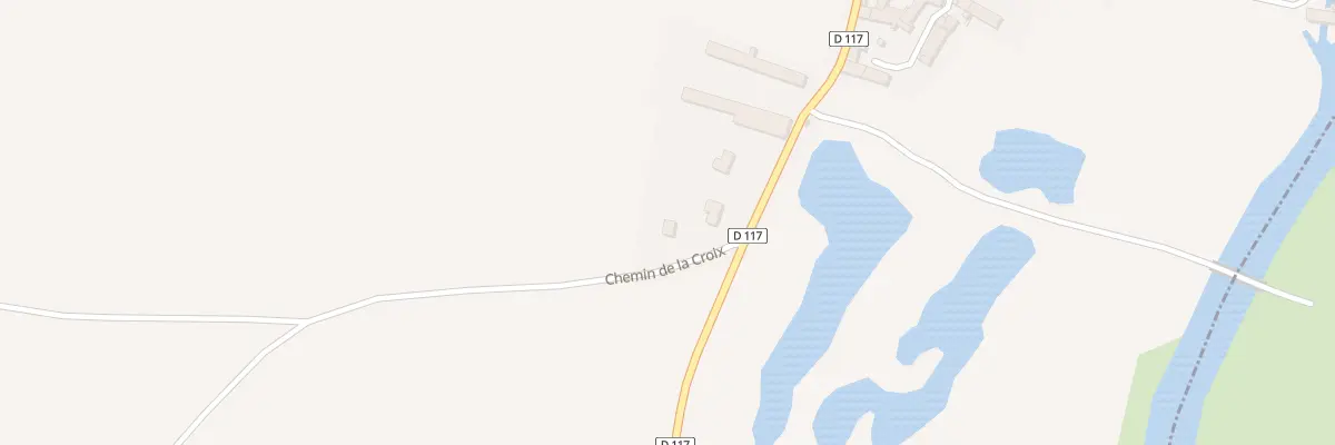 Plan du 1 Che de la Croix à Genac-Bignac