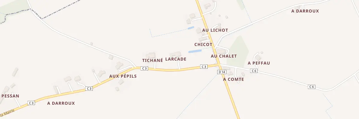 Plan du 115 Chem de la Mairie à Saint-Aunix-Lengros