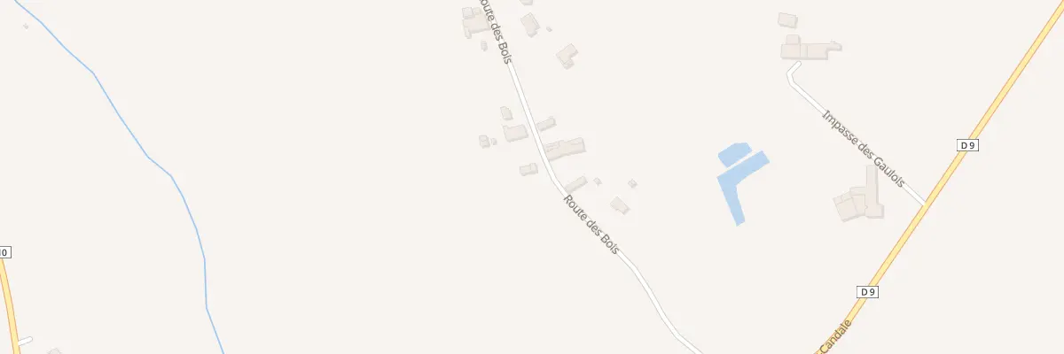 Plan du 279 Rte des Bois à Villefranche-de-Lonchat