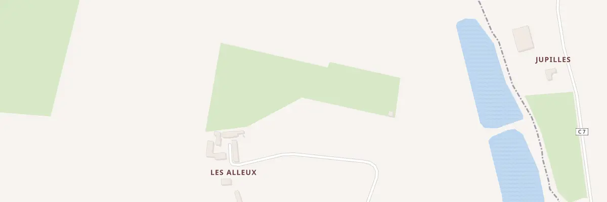 Plan du 5195 Les Alleux à Fyé