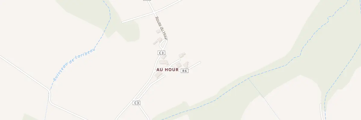 Plan du 5000 Au Hour à Avéron-Bergelle