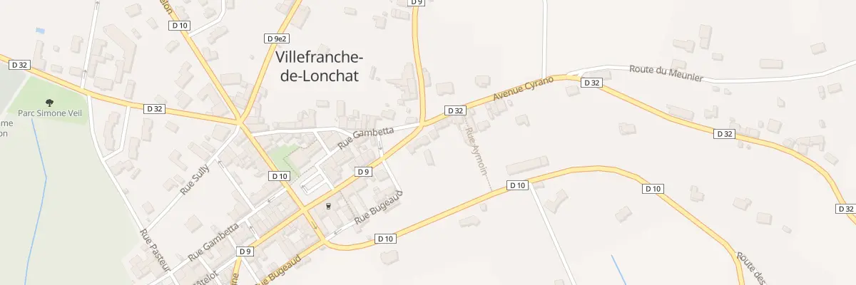 Plan du 6 Rue Michel de Montaigne à Villefranche-de-Lonchat