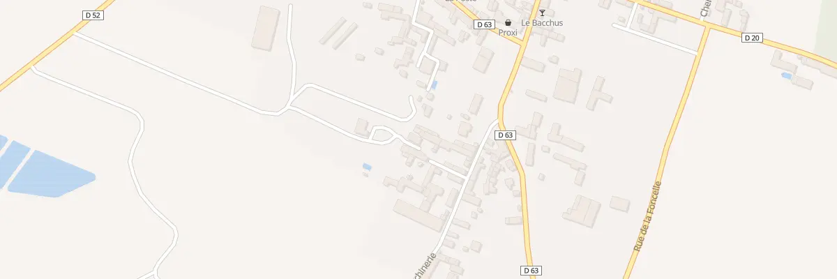 Plan du 2 Imp du Petit Puits à Martaizé