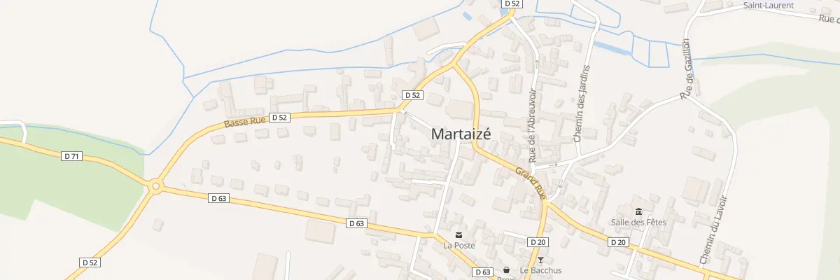 Plan du 1 Rue des Iris à Martaizé