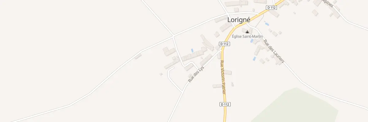 Plan du 4 Rue des Violettes à Lorigné