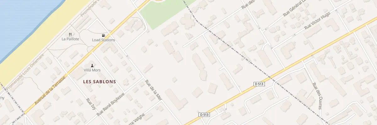 Plan du 34 Rue des Villas à Tourgéville
