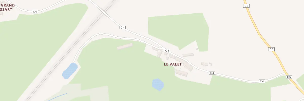 Plan du 5098 Le Valet à Degré