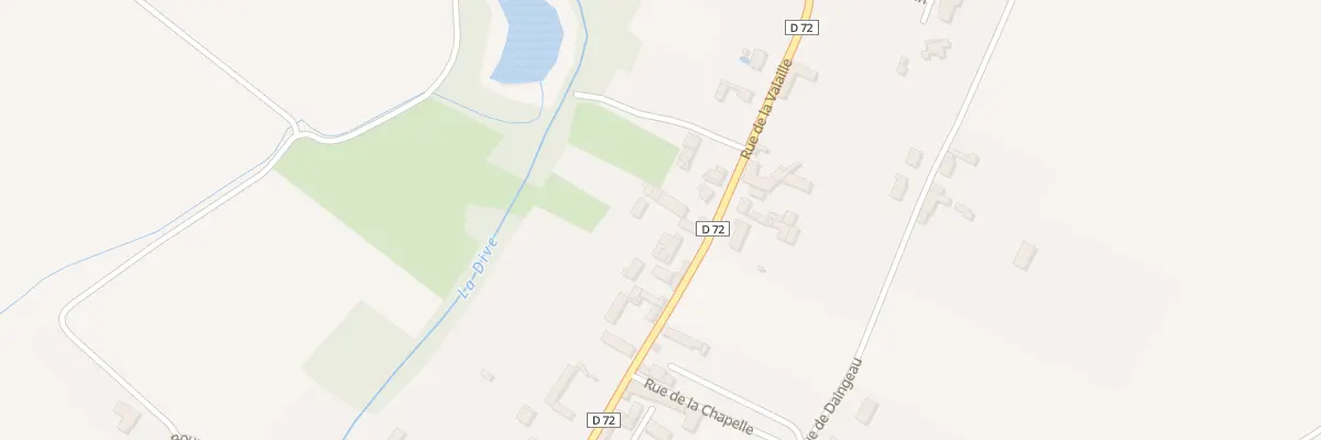 Plan du 7 Rue de la Valaille à Maisonneuve