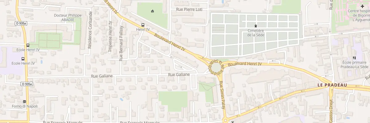 Plan du 9001 Cité Henri IV à Loucrup