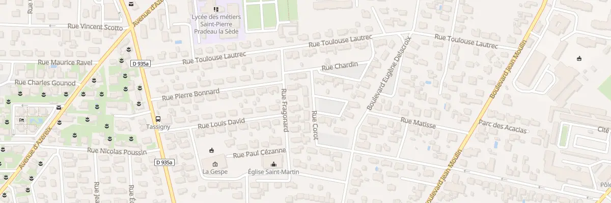 Plan du 3 Rue Corot à Hagedet