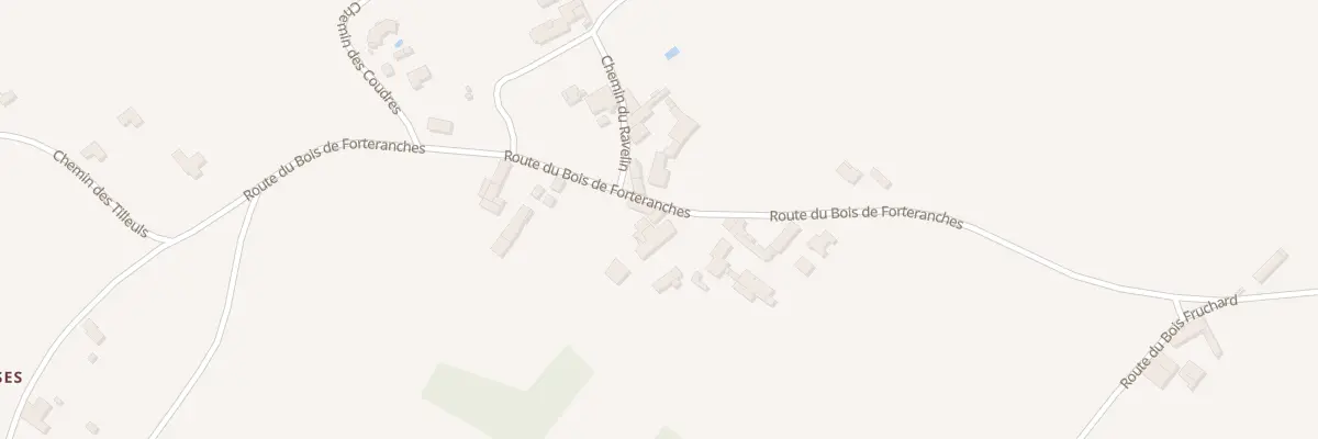Plan du 16 Rte du Bois de Forteranches C à Mairé-Levescault