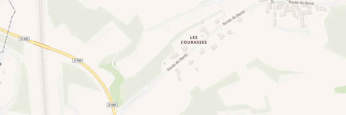 Plan du 1034 Rte du Bertit à Marsac