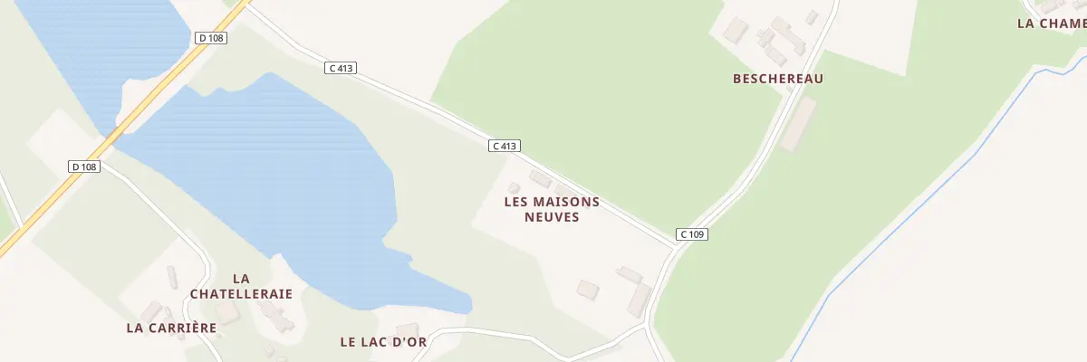 Plan du 5226 Les Maisons Neuves à Saint-Ouen-de-Mimbré