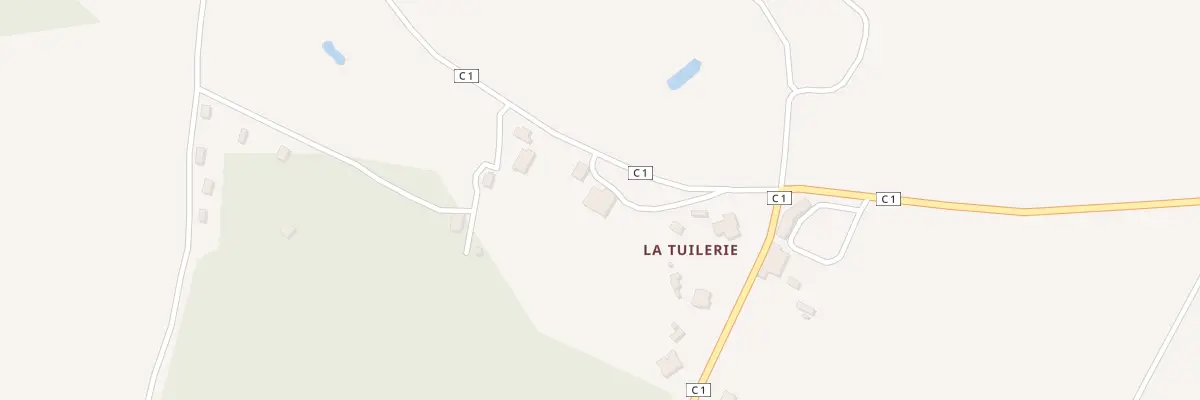 Plan du 63 La Tuilerie à Poussignac