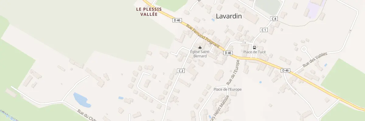 Plan du 4 Rue de la Quinte à Lavardin