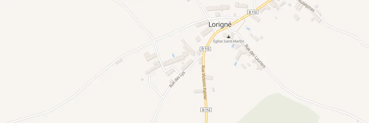 Plan du 4 Rue des Lys à Lorigné