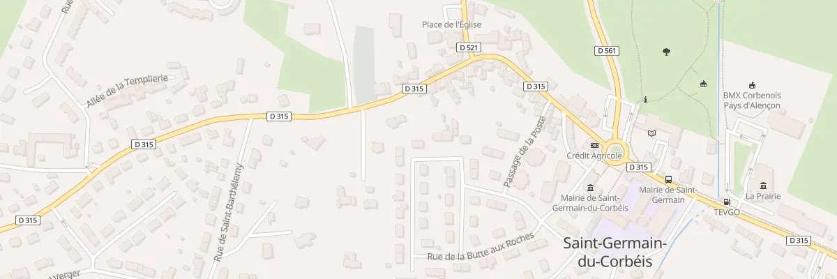 Plan du 41 Rue de la Butte aux Roches à Cuissai