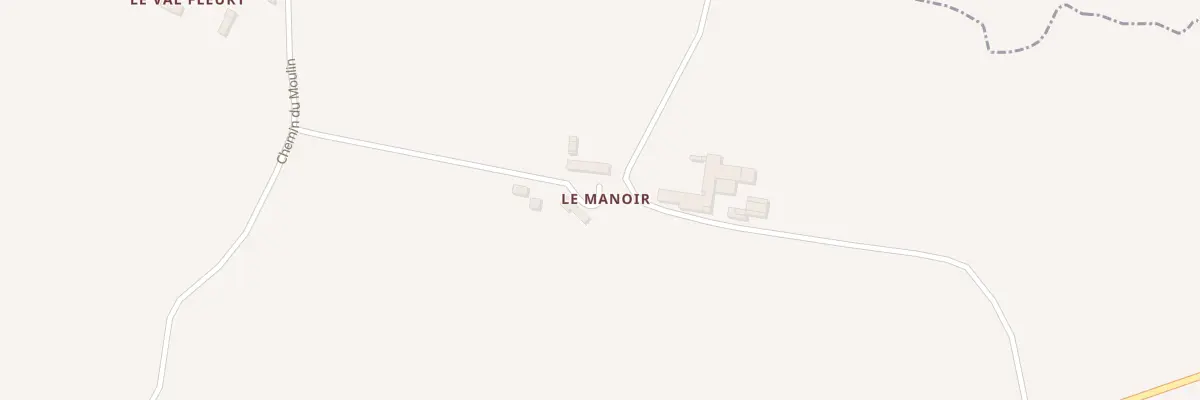 Plan du 510D Che du Moulin à Montreuil-en-Auge