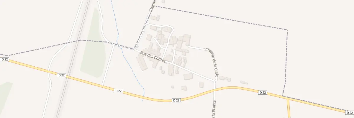 Plan du 5007 Les Cofres à Plassac-Rouffiac