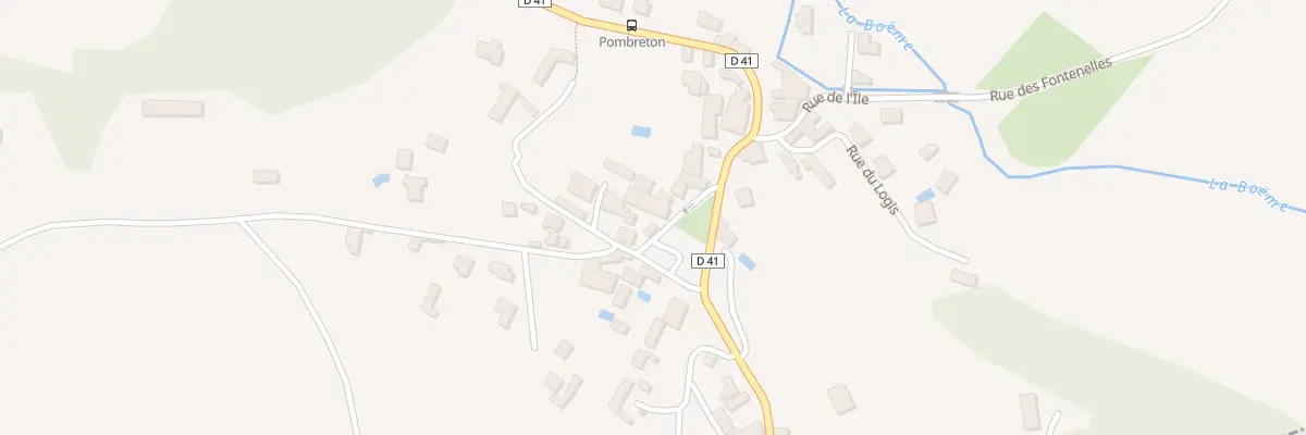 Plan du 7 Pl de Pombreton à Nersac